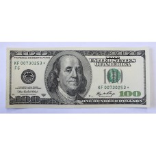 США, 100$, 2006г. замещение брака - звезда в номере