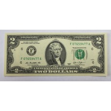 США, 2$, 2013г. 