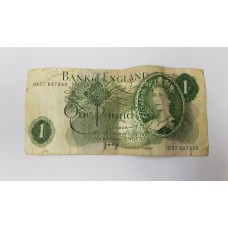 Великобритания, 1 фунт, 1970-1977гг.
