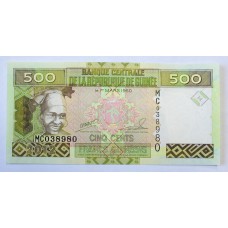 Гвинея, 500 франков, 1960г. ( 2012г. ).