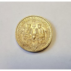 Германия, Веймар, 3 марки, 1927г., Нордхаузен, серебро