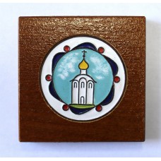 Медаль на стенку - Церковь, сувенир 1980-х гг.