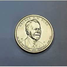 США, 1$, Президент №41 GEORGE H.W. BUSH, 2020г.