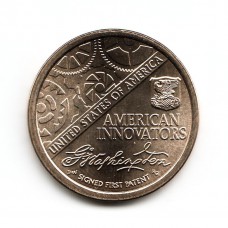 США, 1$, Серия Инновации Америки, 2019г. №0 "Первый Патент"