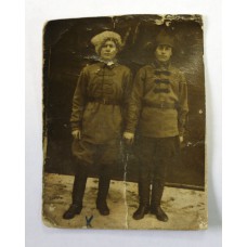 Фото - Два красноармейца с разворотами, 1920-х гг. РККА 