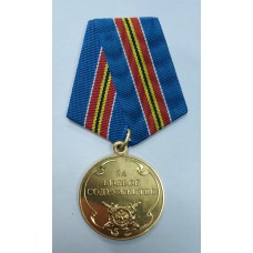 Медаль " За боевое содружество МВД РФ " + документ
